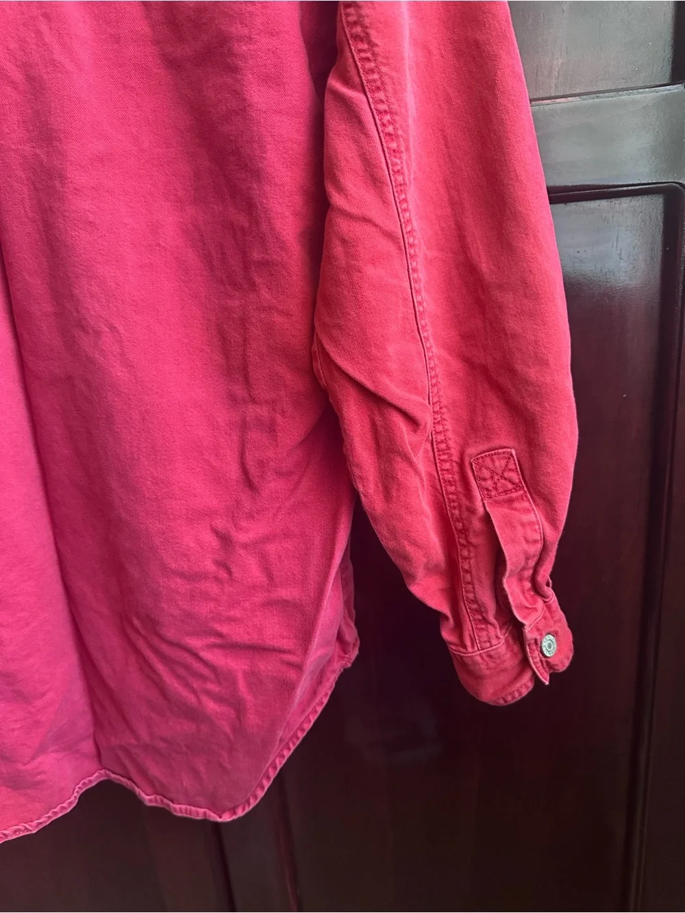 90s Vintage Levi's Red Lightweight Shirt Jacket